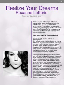 Interview With Roxanne Letterie Page 1