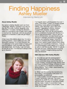 Interview with Ashley Mueller Page 1