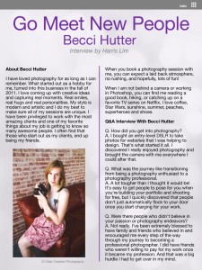 Interview with Becci Hutter Page 1