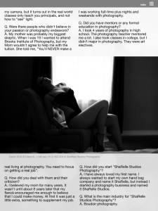 Interview with ShaRelle Gutierrez page 2