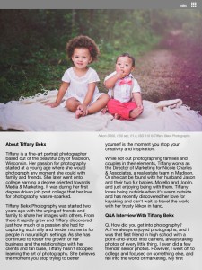 Interview with Tiffany Bekx page 1