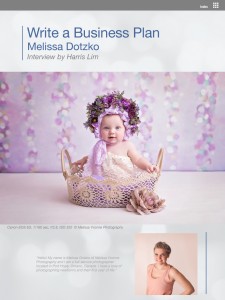 Interview with Melissa Dotzko page 1