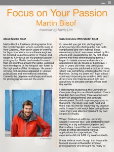 Interview with Martin Bisof page 1