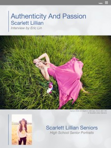 Interview with Scarlett Lillian page 1