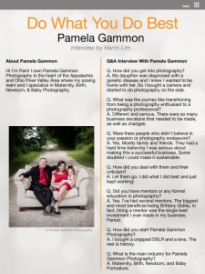 Interview With Pamela Gammon Page 1