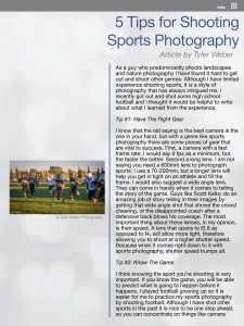 Article By Tyler Weber Page 1